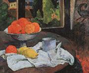 Paul Gauguin Still Life with Fruit and Lemons oil painting